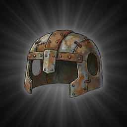 Riveted Scrap Helmet